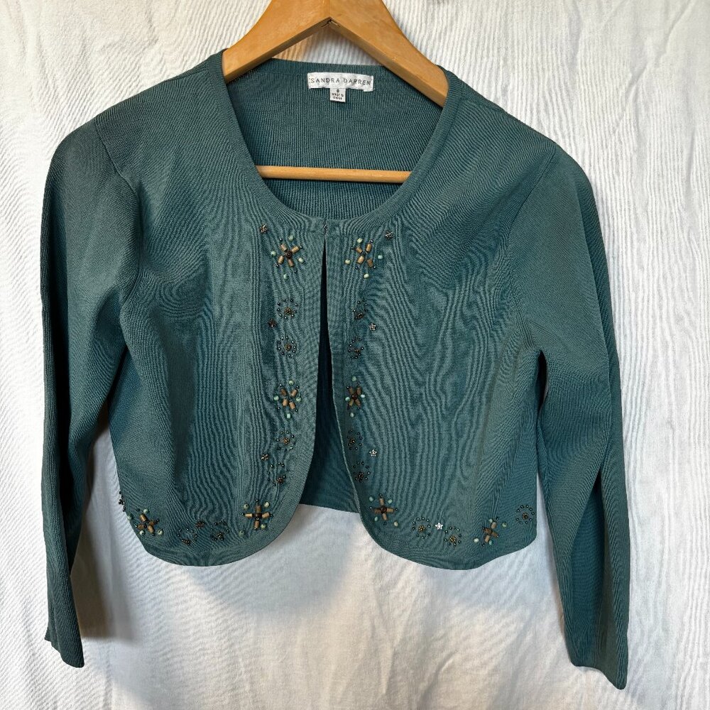 Dress cover with beads women's size 8